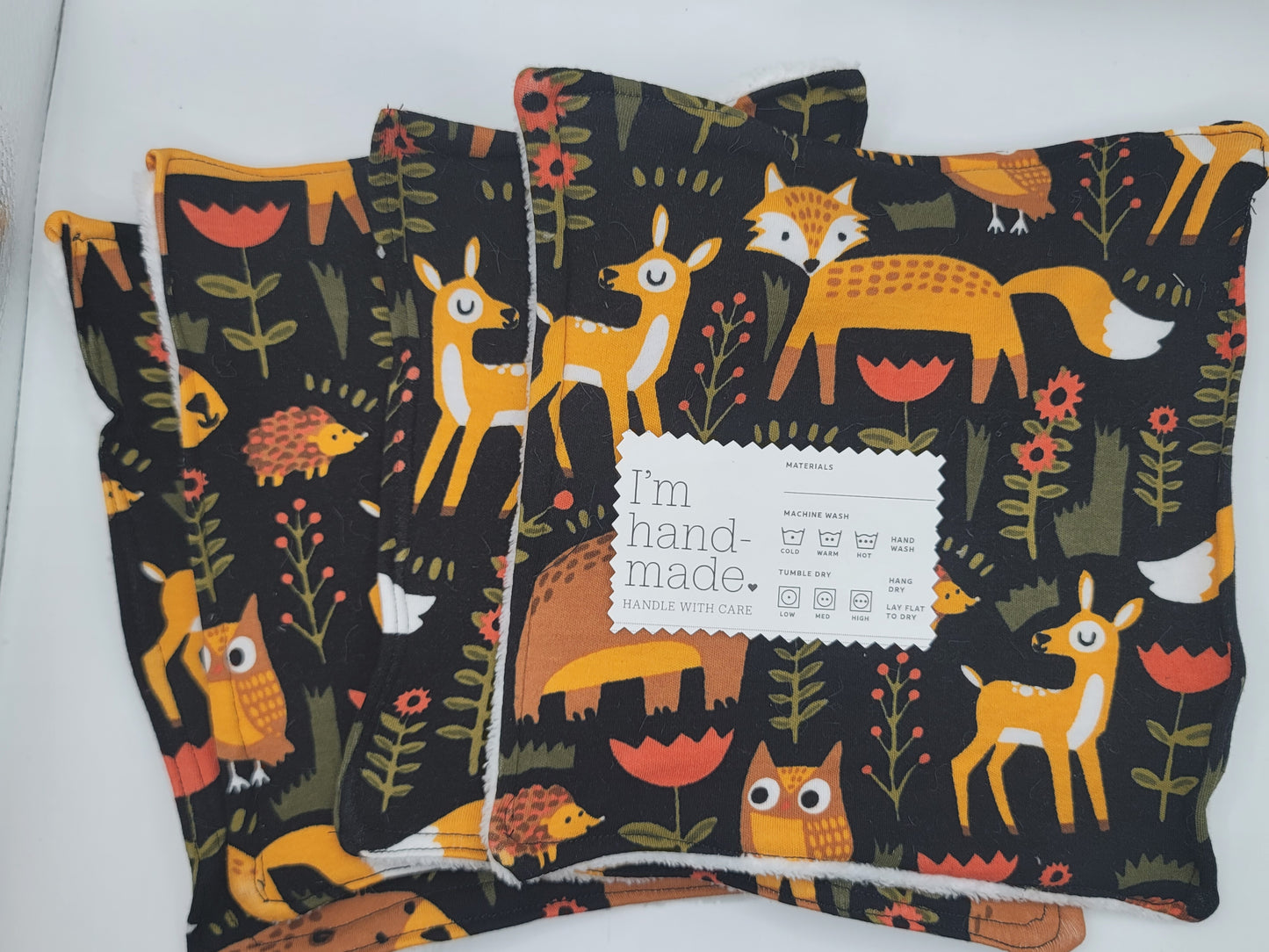 Midnight Friends 100% Cotton Micro Fiber Cloth Wipes