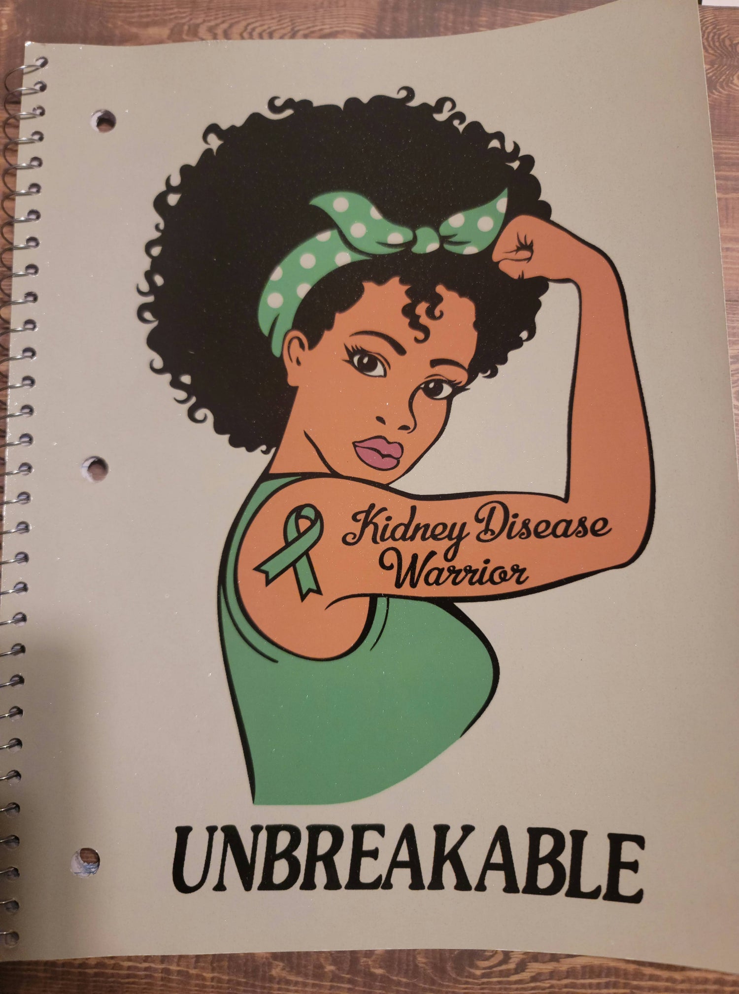 Fear Meets Joy Stationary Notebook