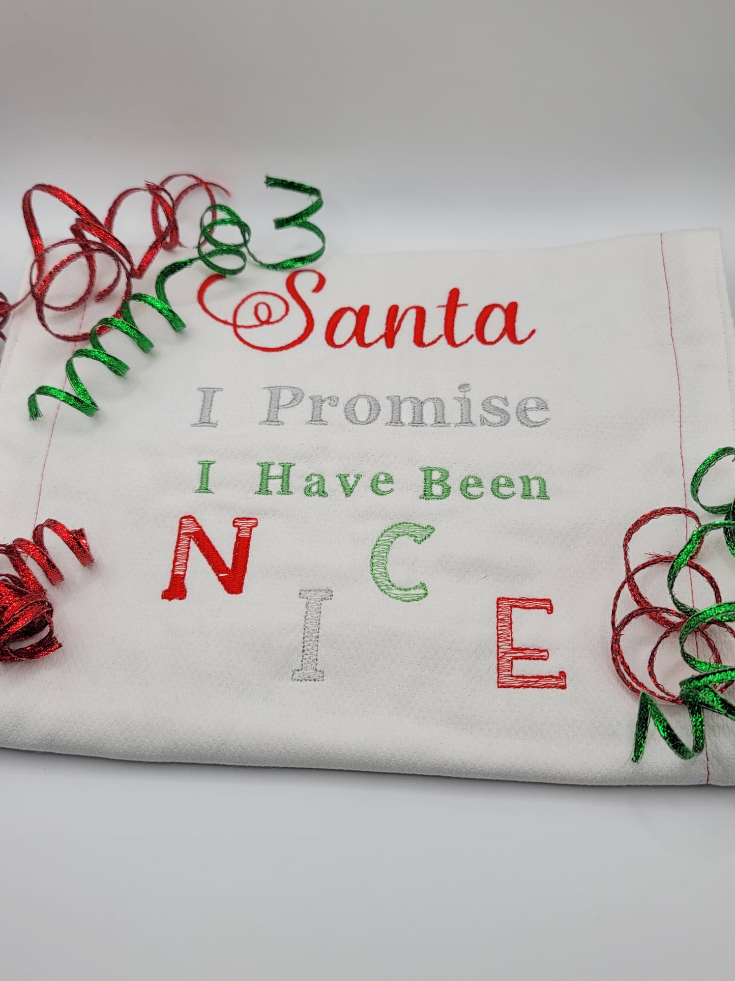 Santa's Nice List Absorbent Towels