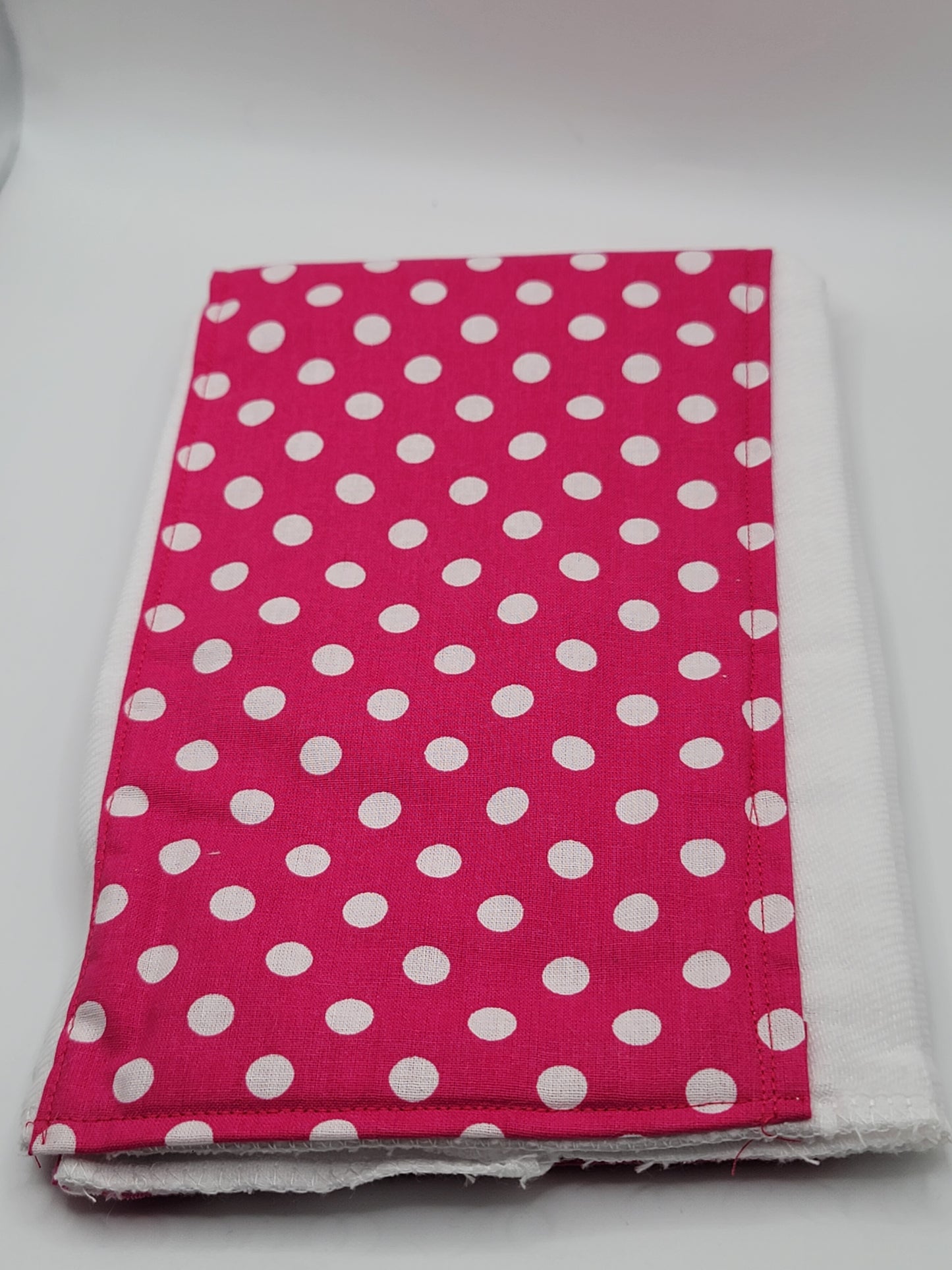 "Little Sister" Cotton Candy Burp Cloth